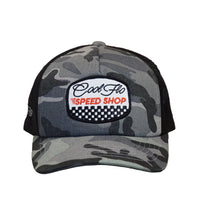 Cool Flo Speed Shop Trucker Cap - Camo
