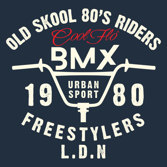 BMX Freestylers Blue T-shirt - Cool Flo