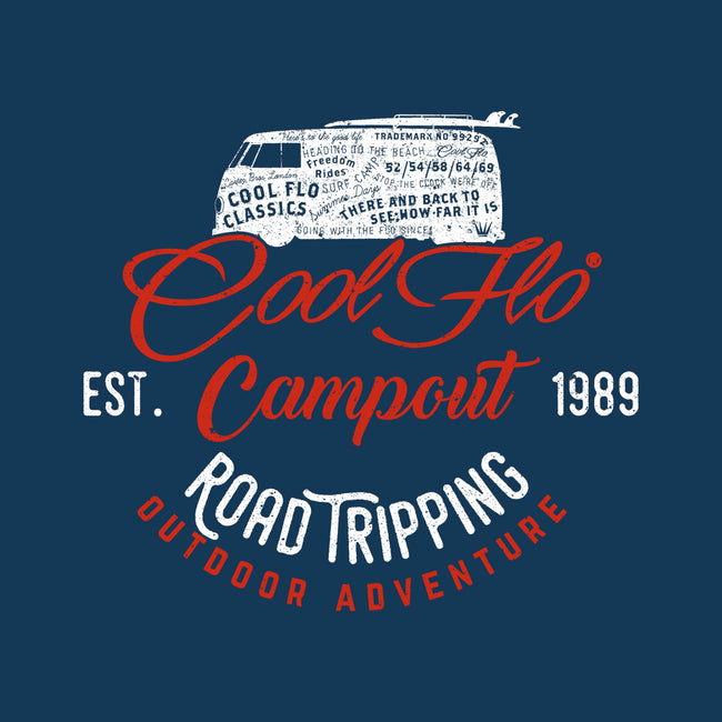 Campout Navy Long-Sleeve T-shirt - Cool Flo