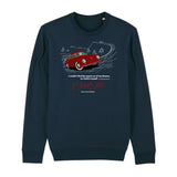 Cool Flo Porsche 356 Navy sweatshirt - front