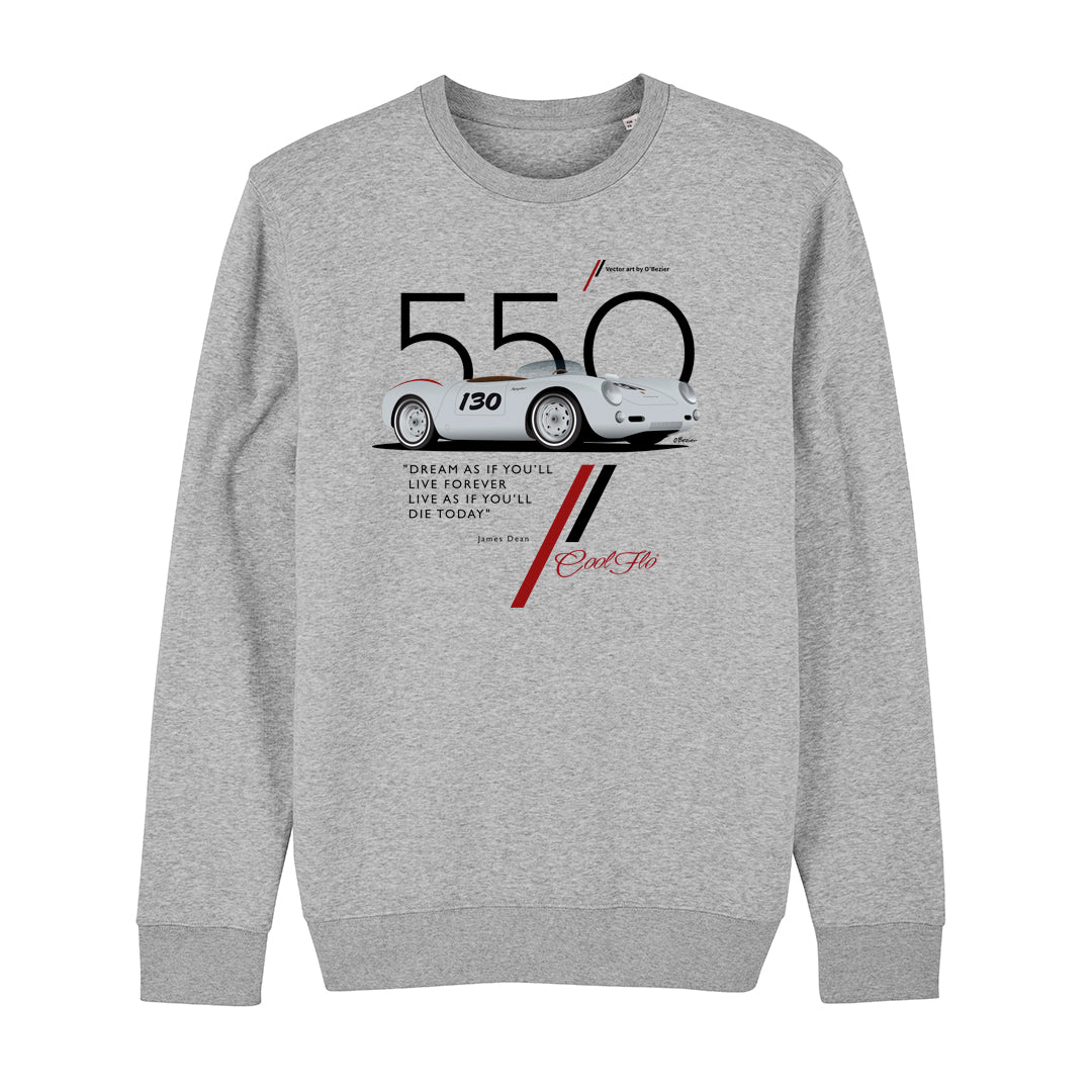 Cool Flo 550 Grey sweatshirt - front