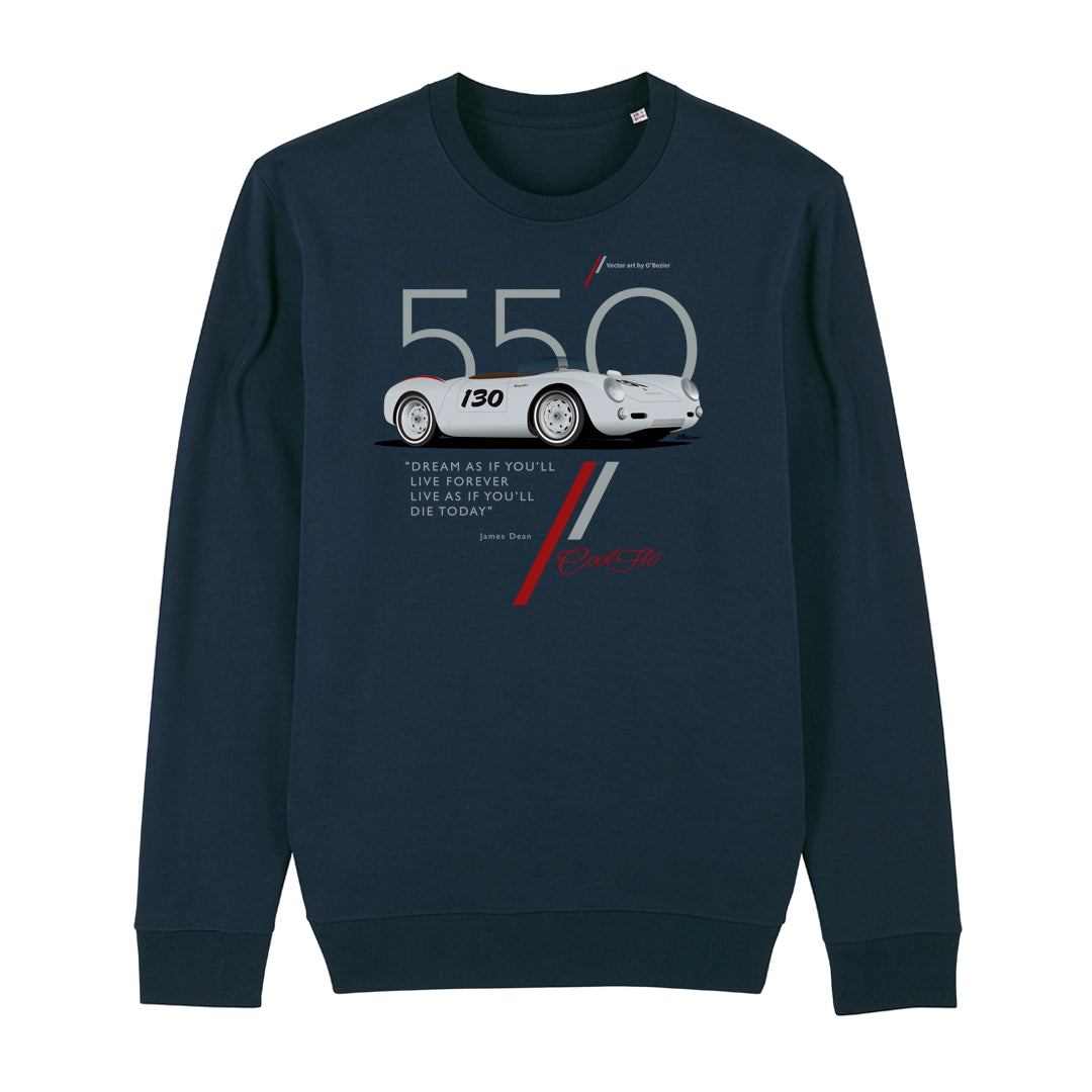 Cool Flo 550 Navy sweatshirt - front
