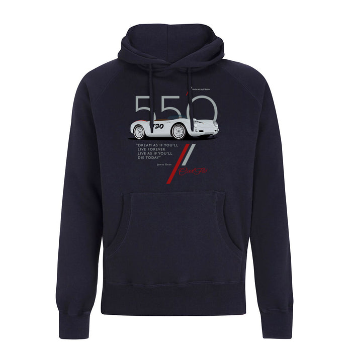 Cool Flo 550 Navy Hoody - front