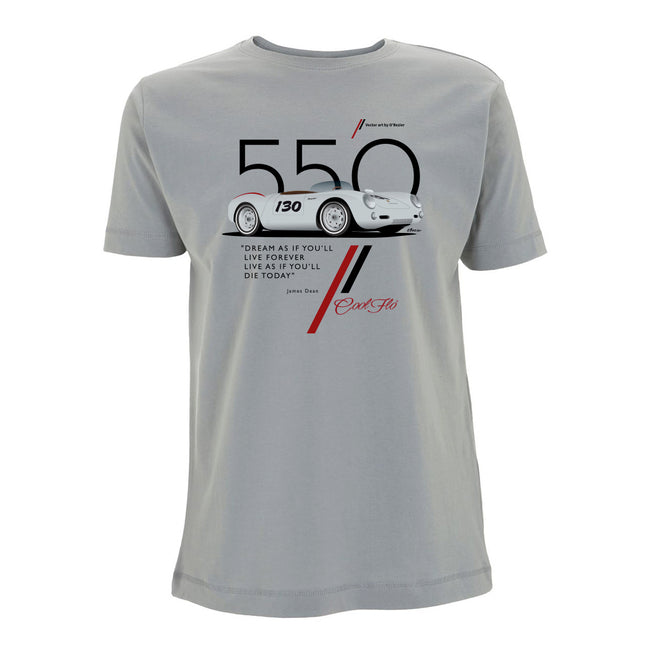 550 Sport Grey t-shirt main pic- Cool Flo