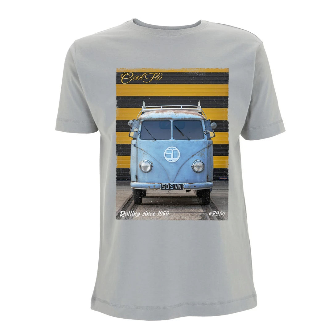 Cool Flo 70th Anniversary T-shirt in Sport Grey