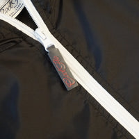 Cool Flo Black & WhiteJacket - zip close-up