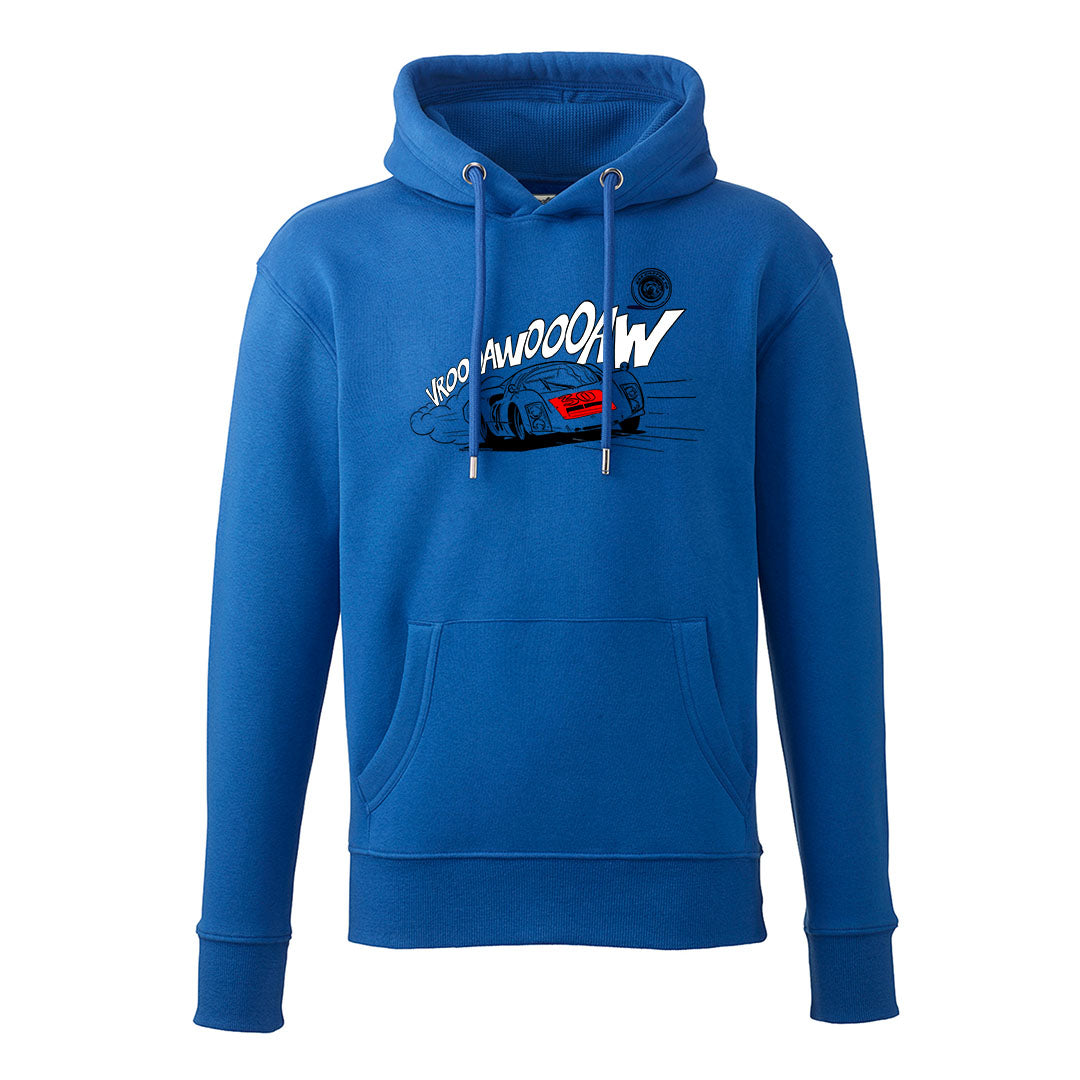 Gas Coffee- Cool Flo - Royal Blue Porsche 906 hoody