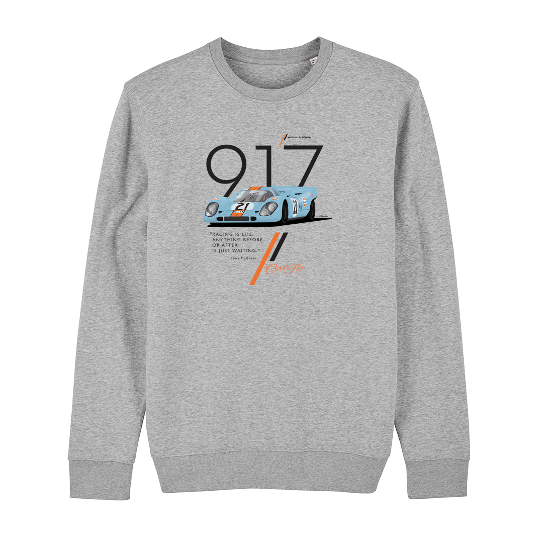 Cool Flo Porsche 917 Grey sweatshirt - front