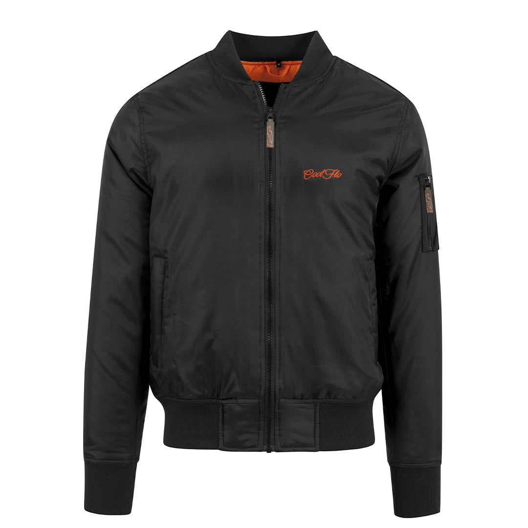 Cool Flo Black Bomber Jacket 