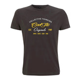 Cool Flo Collective Thinking t-shirt in Ash Black