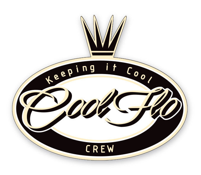Oval Crown Decal - Cool Flo