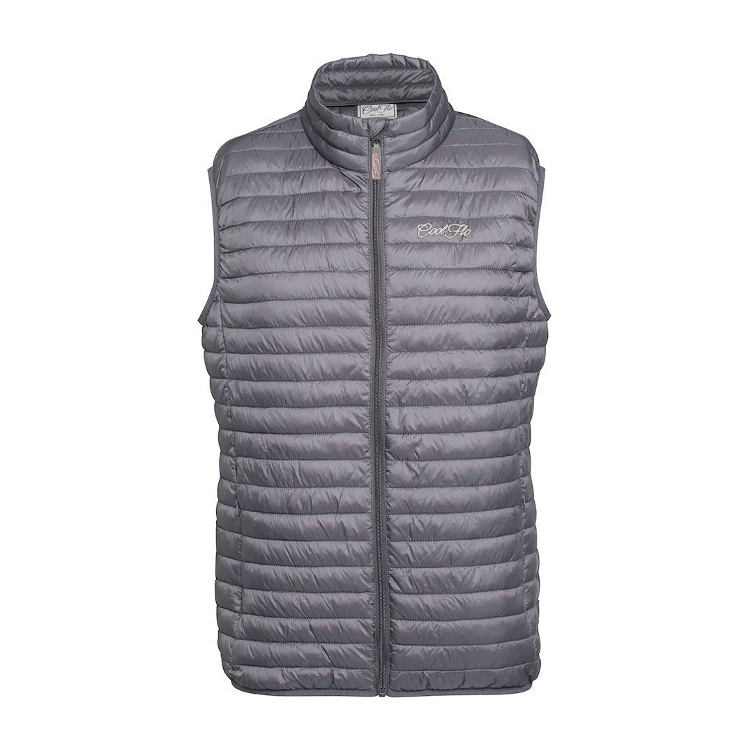 Cool Flo Lightweight Grey Quilted Gilet