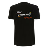 Gladiator Cool Flo Back-Print black t-shirt