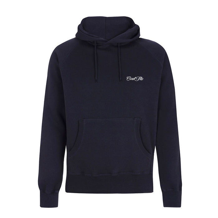 Cool Flo Mini Script Navy hoody