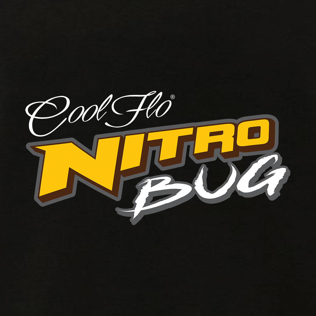 Nitro Bug Cool Flo Black t-shirt - close-up