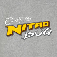 Nitro Bug Cool Flo Grey Pullover Hoody - close-up