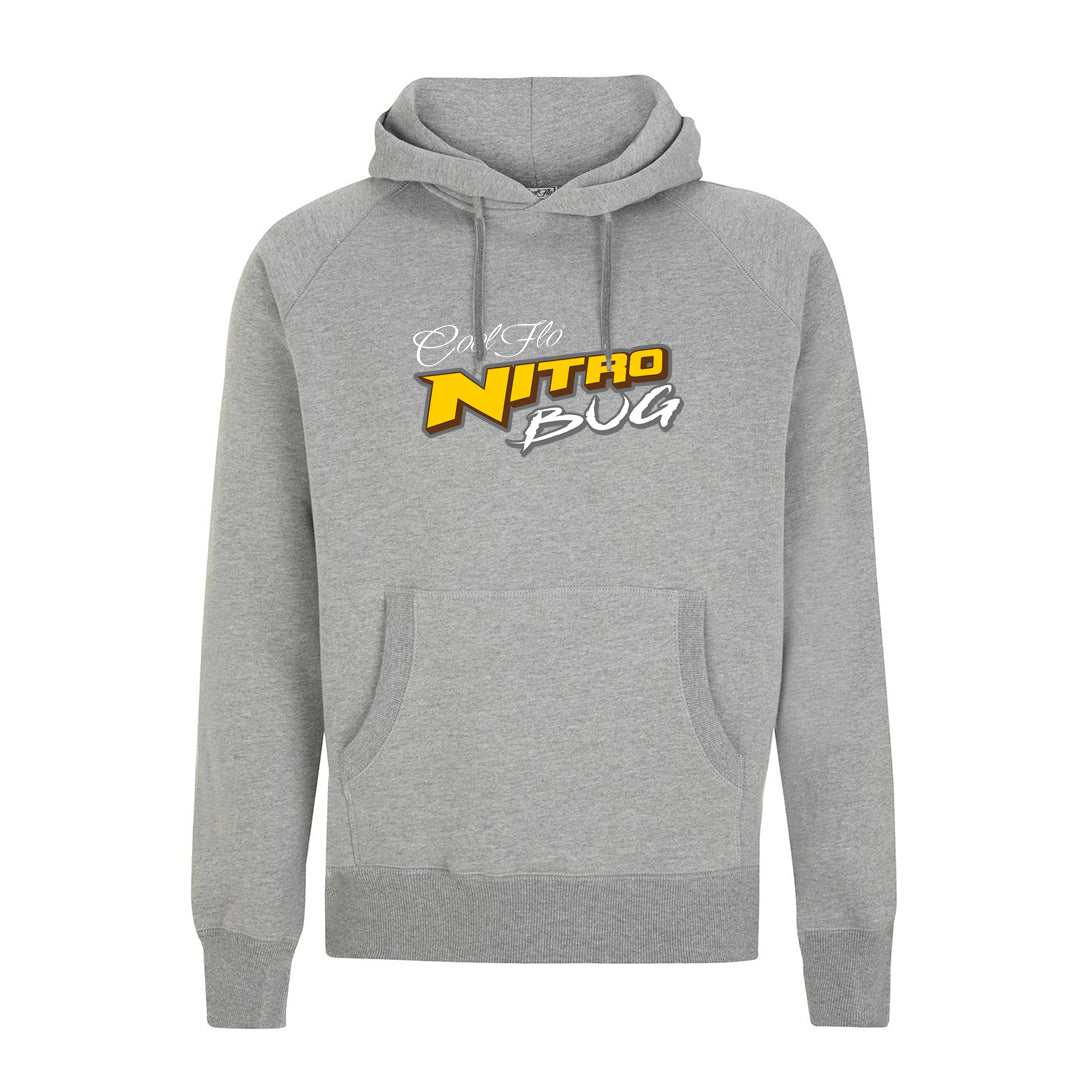 Nitro Bug Cool Flo Grey Pullover Hoody - front