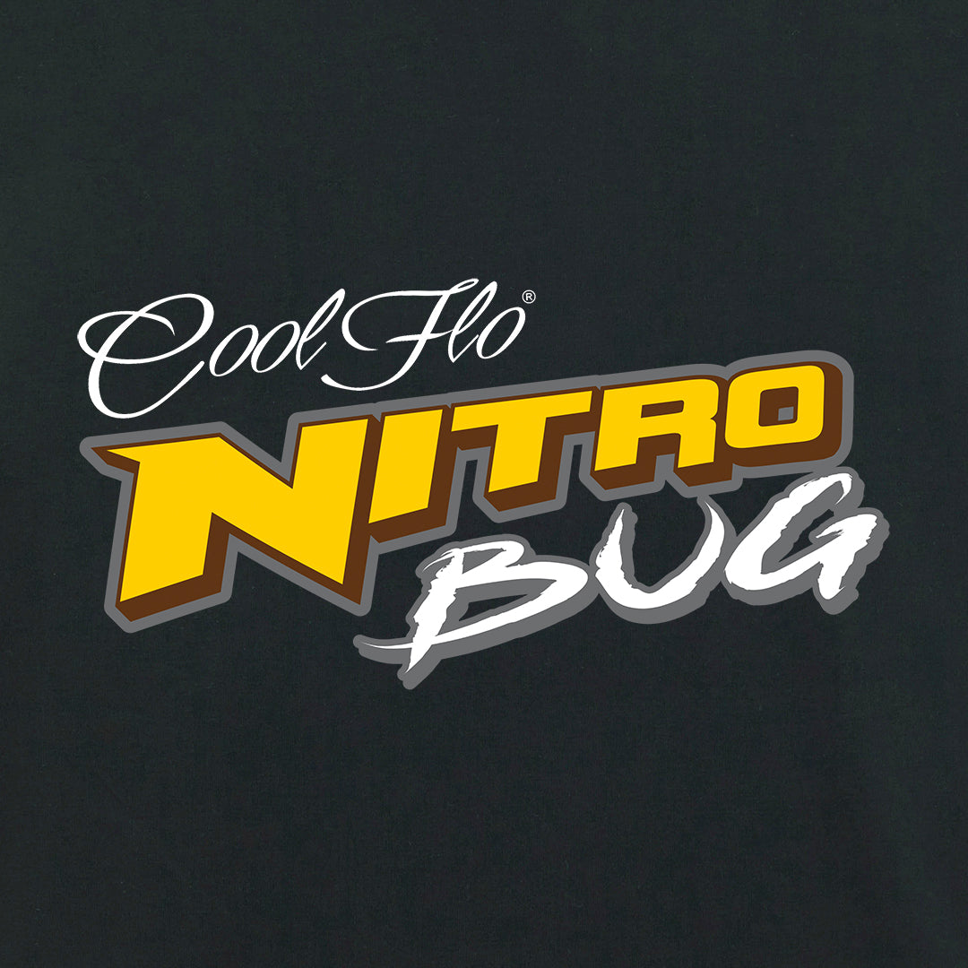 Nitro Bug Cool Flo Black Long-sleeve t-shirt - close-up