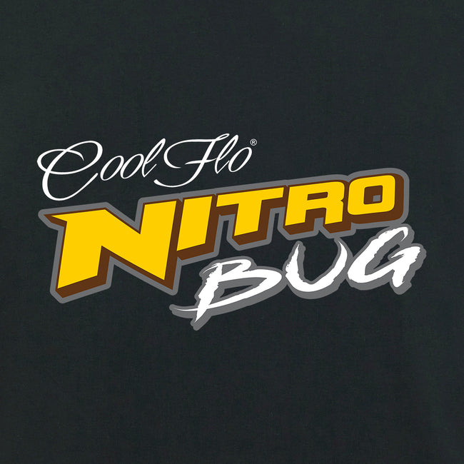 Nitro Bug Cool Flo Black Long-sleeve t-shirt - close-up