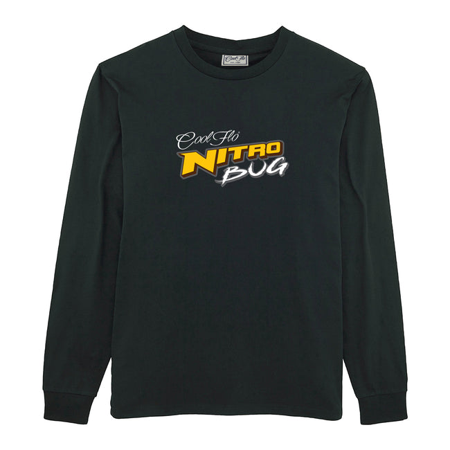 Nitro Bug Cool Flo Black Long-sleeve t-shirt - front