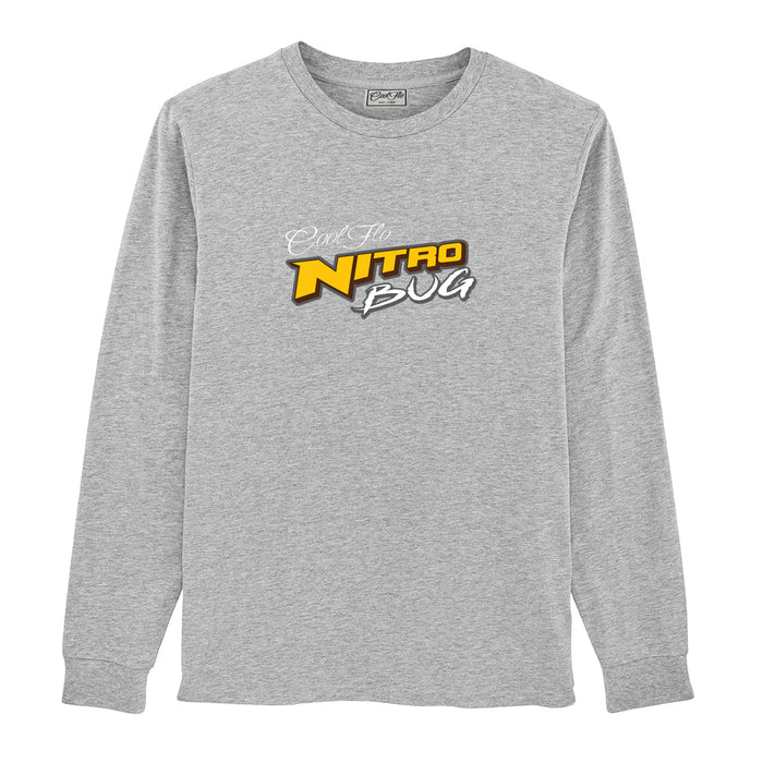 Nitro Bug Cool Flo Grey Long-sleeve t-shirt - front