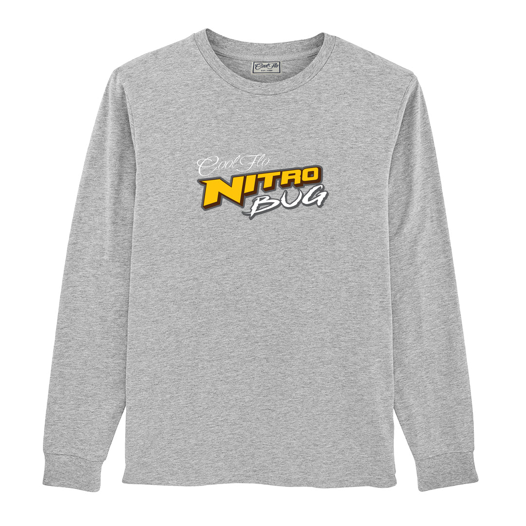Nitro Bug Cool Flo Grey Long-sleeve t-shirt - front