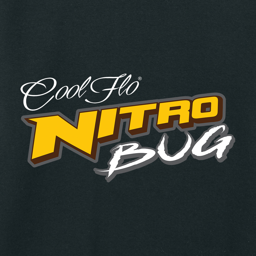 Nitro Bug Cool Flo Black Sweatshirt - close-up
