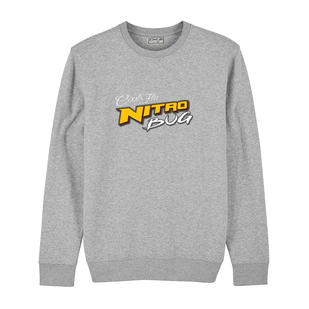 Nitro Bug Cool Flo Grey Sweatshirt - front