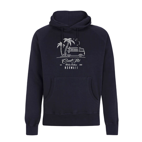 Outlaw Bus Large-Print Grey Hoody