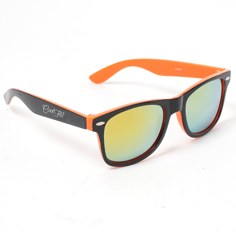 Sunglasses Black and Orange - Cool Flo