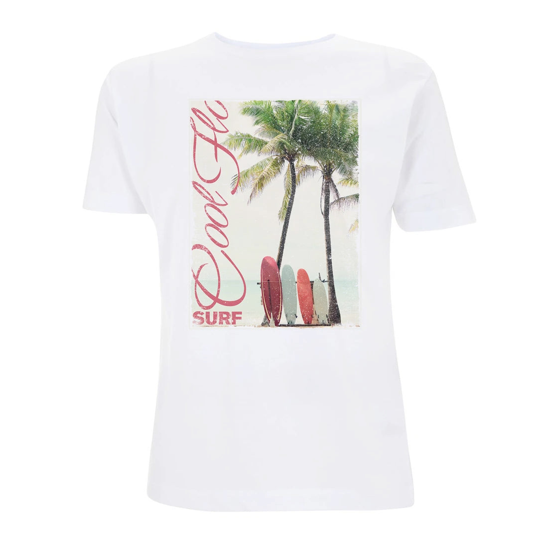 Cool Flo Surf t-shirt in White