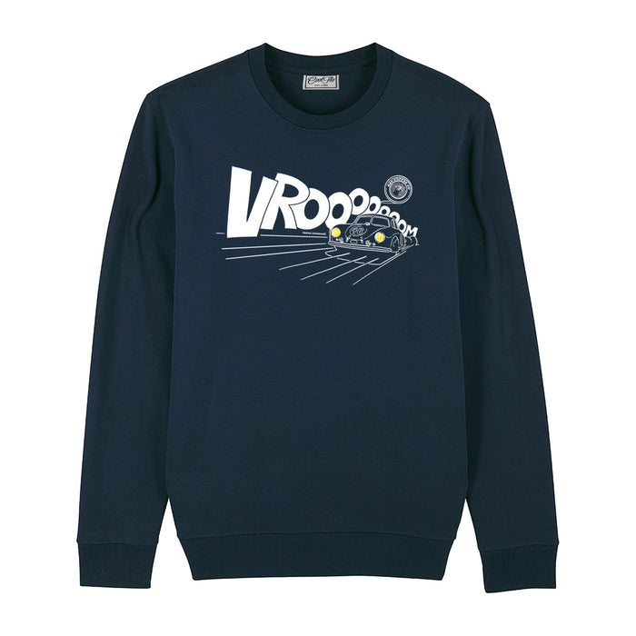 Gas Coffee - Porsche 356SL navy sweatshirt 