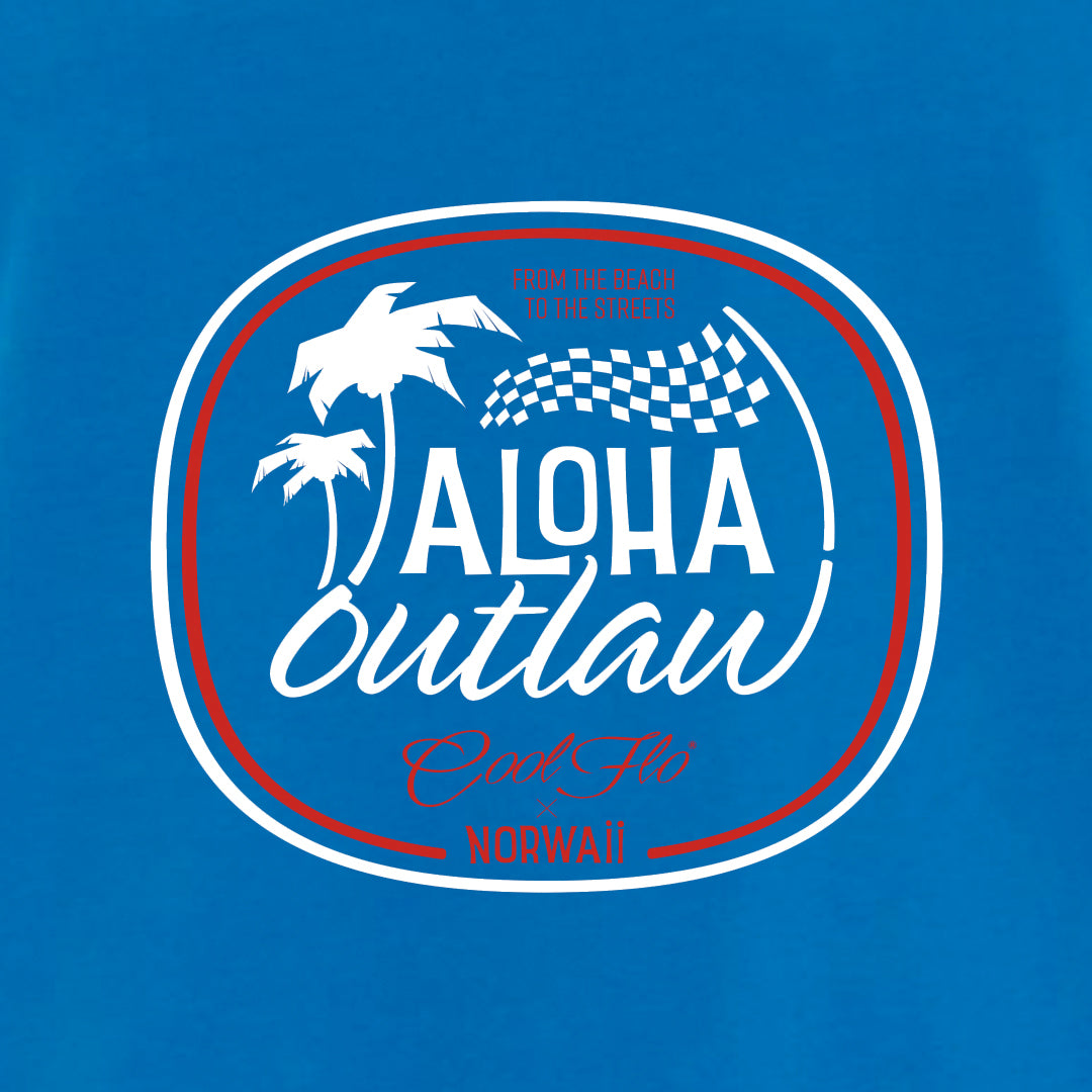 Aloha Outlaw Royal Blue T-shirt