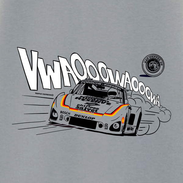 Gas Coffee - Sport Grey 935 tee- close-up