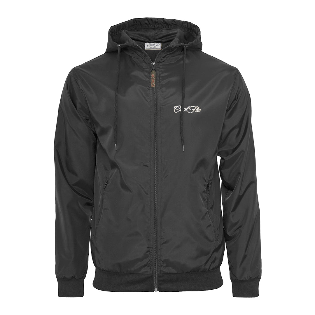 Cool Flo Wind Runner in Black and White