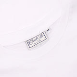White T-shirt neck label - Cool Flo